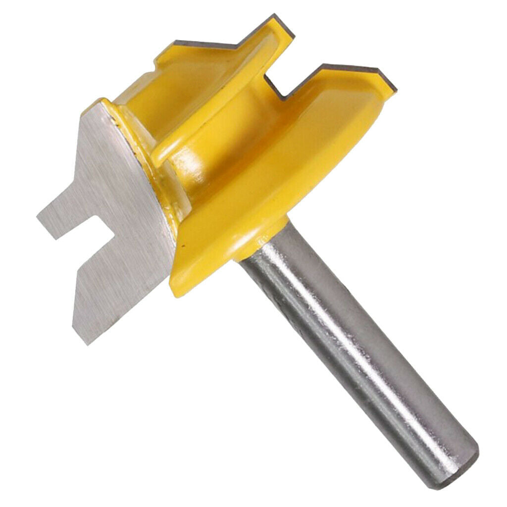 45 Degree Locking Miter Router Bit with 1/4 "Shank Drill Bits