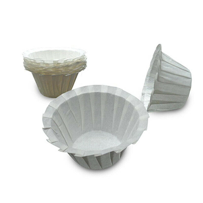 100pcs Disposable Paper Filters Cups Replacement K-cup Filters for Keurig K-cup