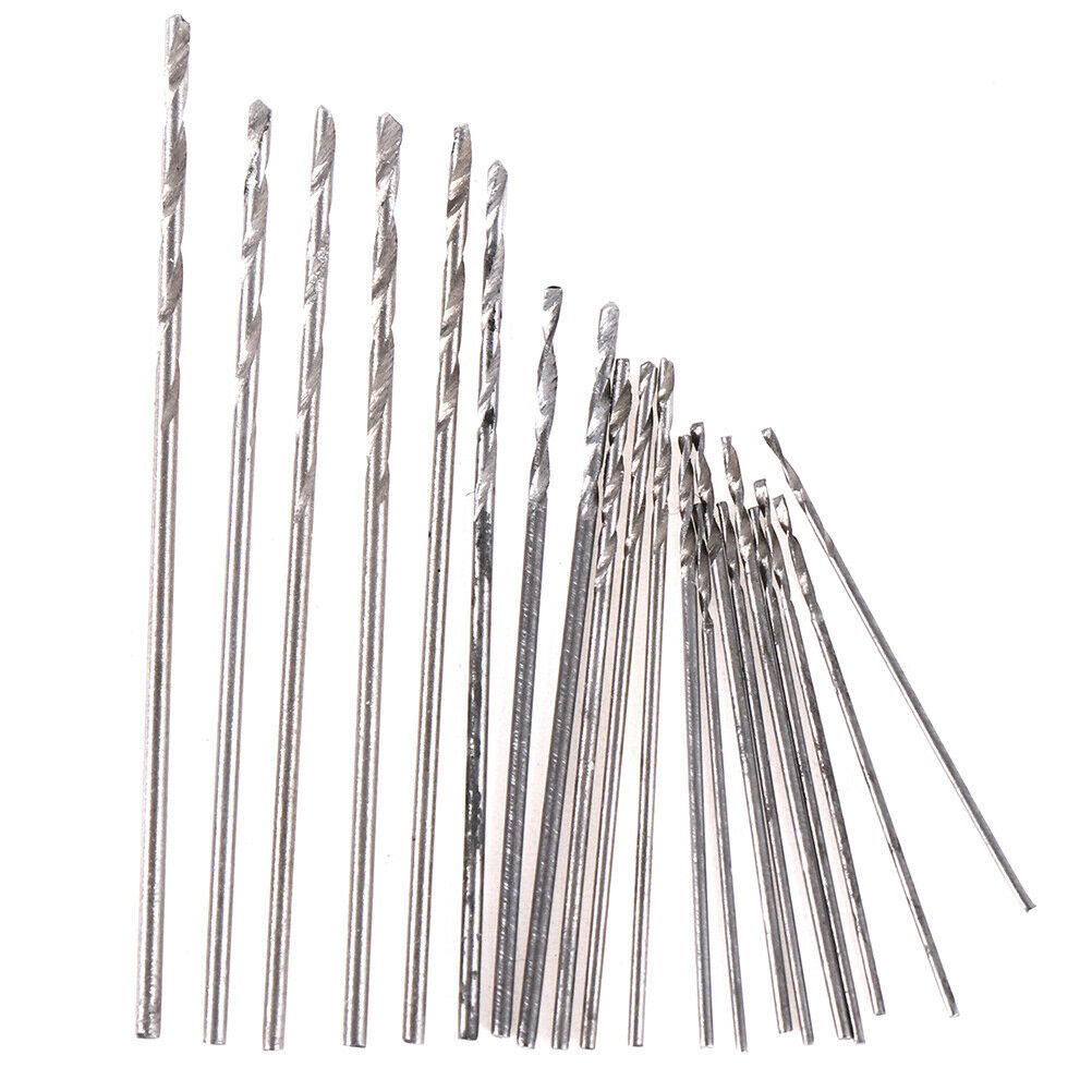 21 pcs mini wwist micro-drill bits set & aluminum hand drill & case Fad.LOB Pb