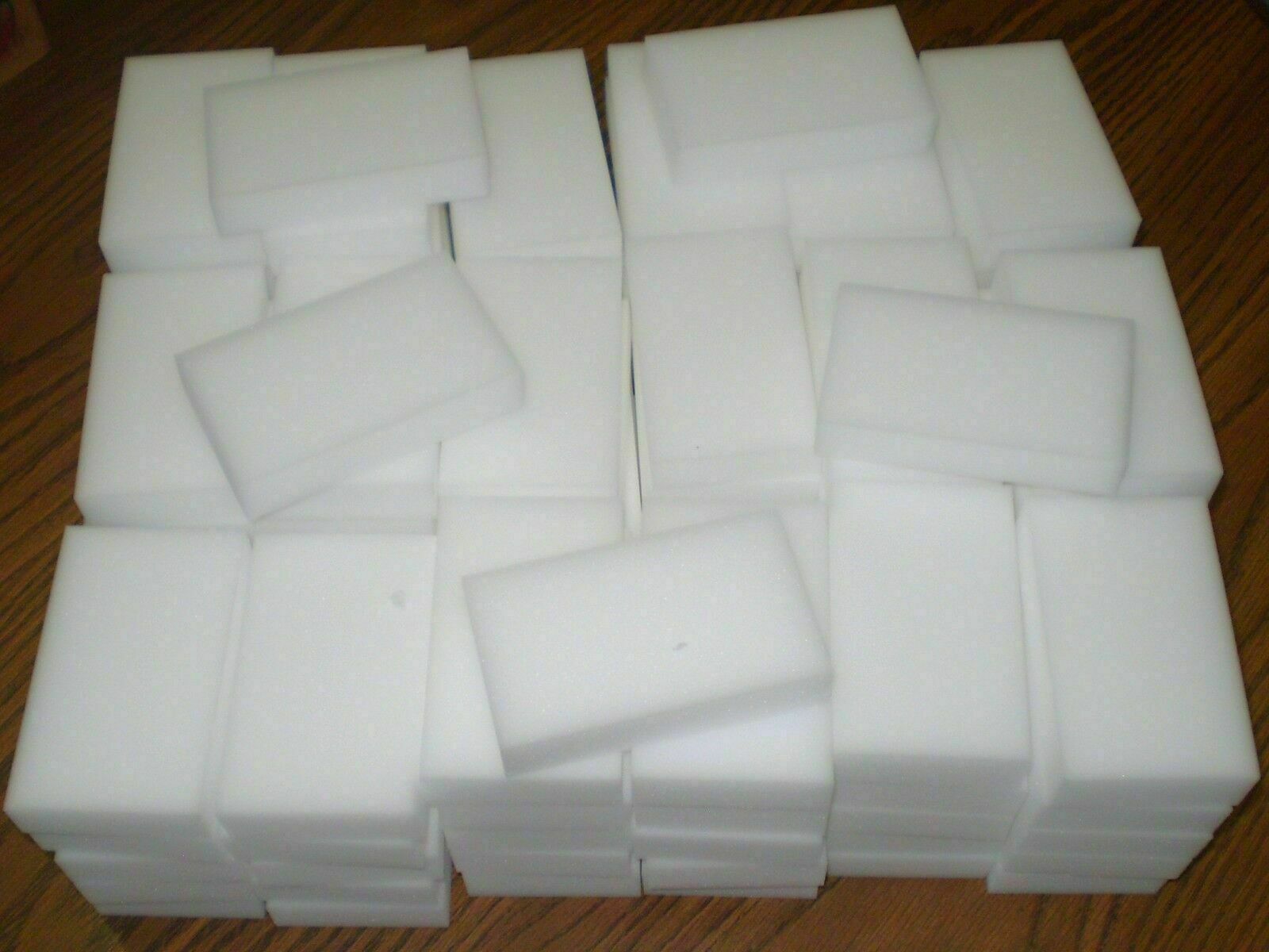 100X BULK PACK Magic Sponge Eraser Melamine Cleaning Cleaner Foam 3/4" Thick USA