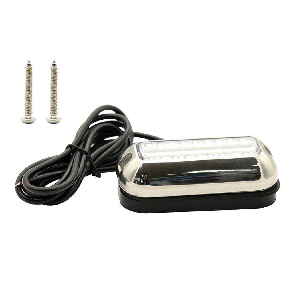 Underwater Boat LED Light 27 Leds Boat Waterproof Transom Lamp DC10-30V IP68