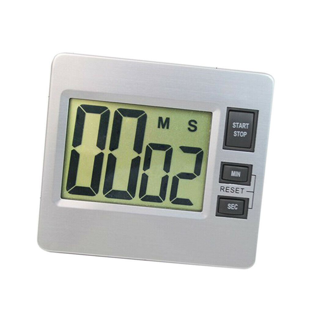 Digital  Large LCD Kitchen Cooking Baking Timer Set-up Count-Down Up Clock