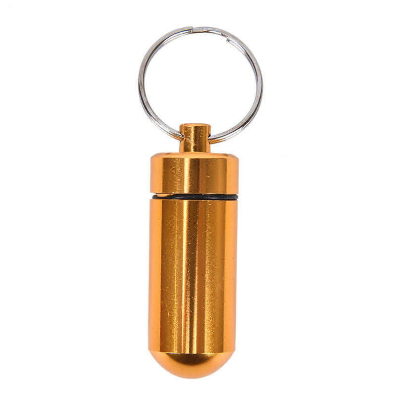 1pc Aluminum Bottle Medicine Gallipot Waterproof Warehouse Random Color NS.l8