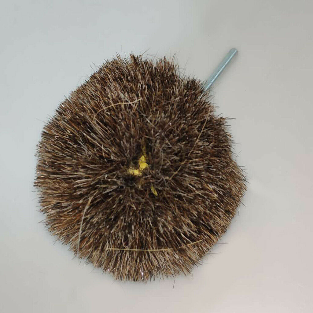 Ball Style Wire Drill Brush  Horsehair