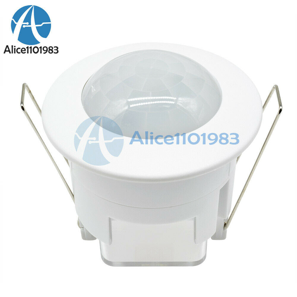 360° Ceiling PIR Infrared Body Motion Sensor Detector Lamp Light Switch 220V