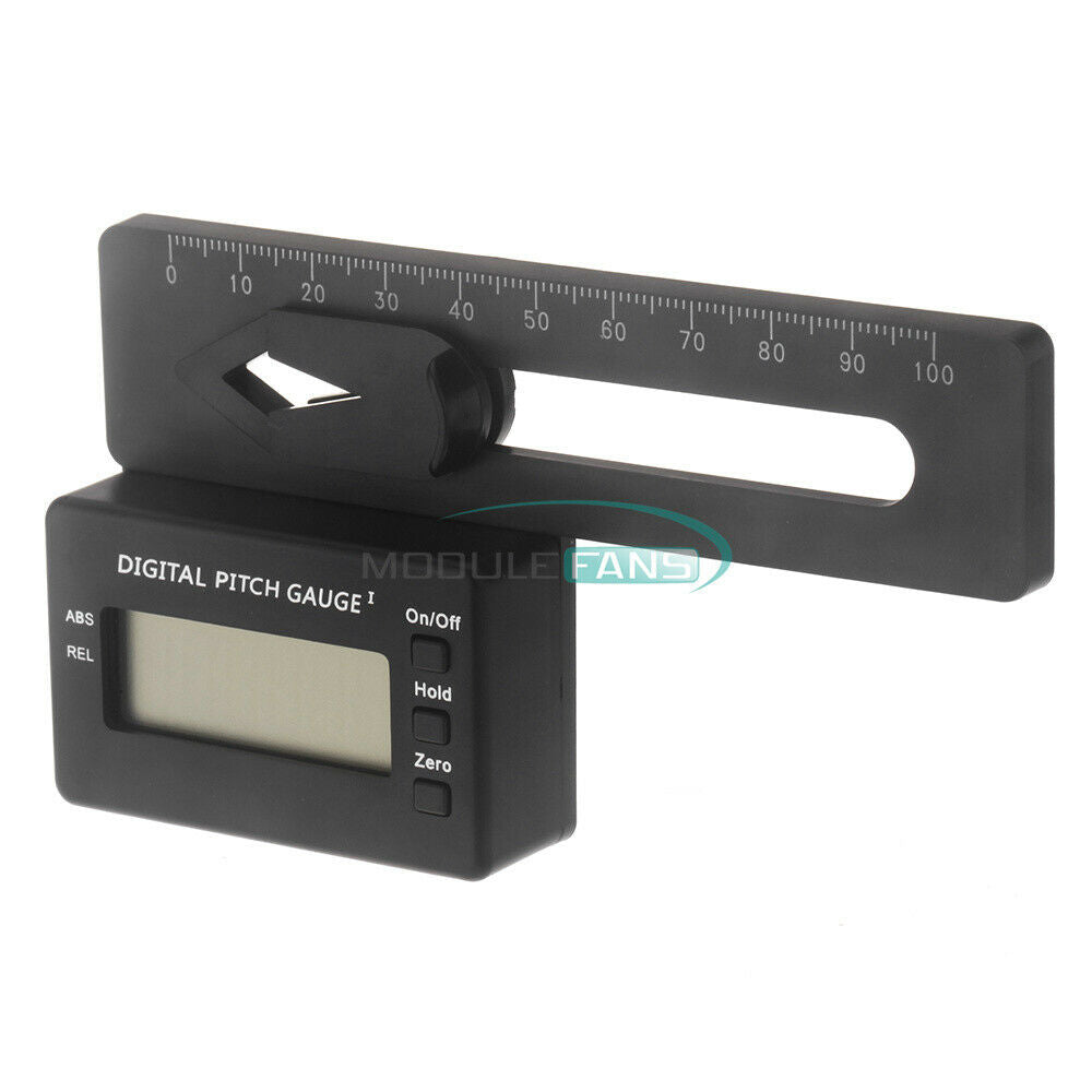 TL90 Digital Pitch Gauge LCD Blades Degree Angle For ALIGN AP800 TREX 450-700