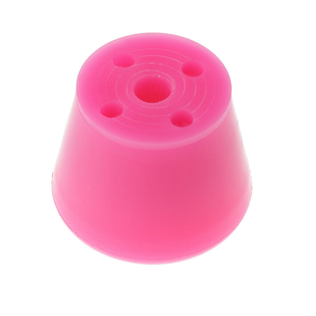 6x Roller Skates Toe Stops Part for Ice Skates Quad Skates Black Pink White
