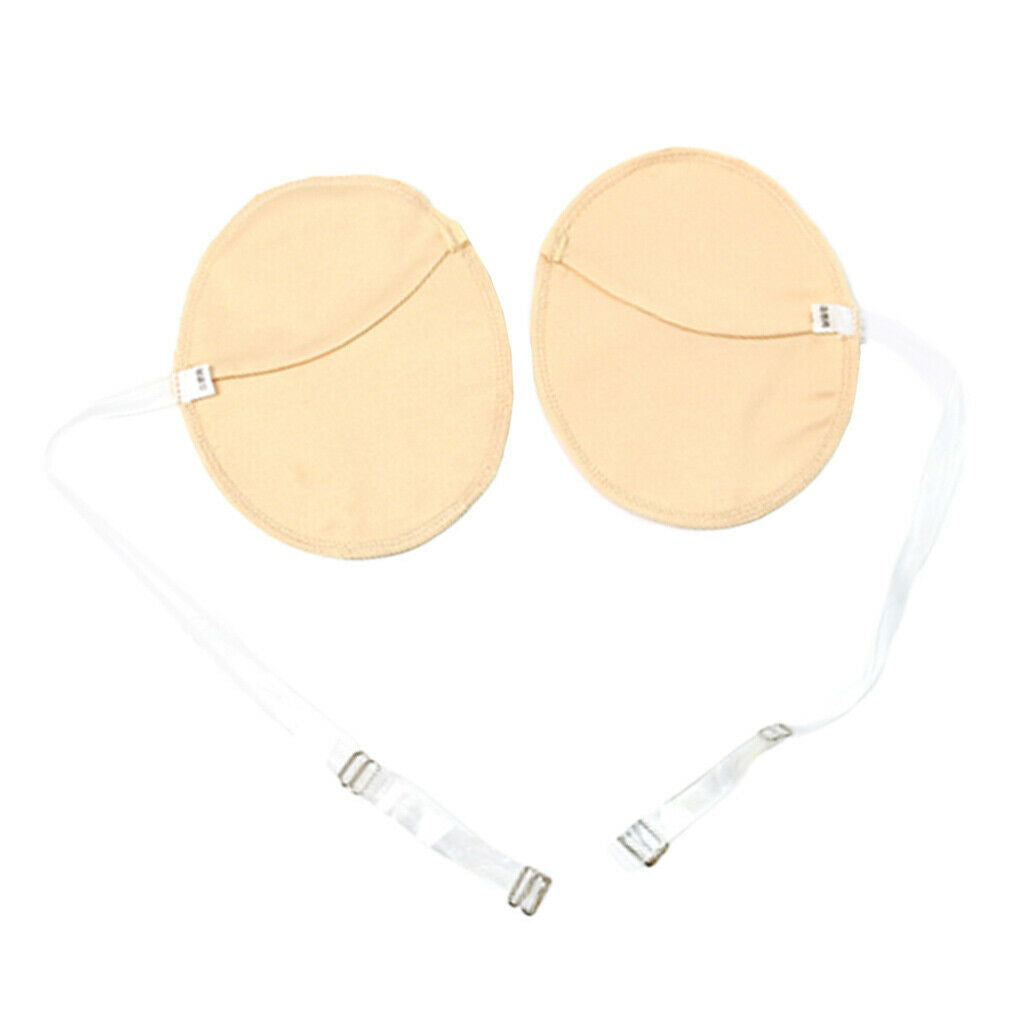 Reusable Underarm Shield Armpit Sweat Absorbing Guards with Shoulder Strap