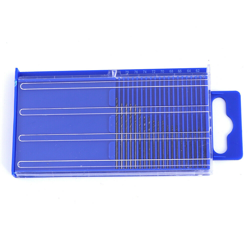 21 pcs mini wwist micro-drill bits set & aluminum hand drill & case Fad.LOB Pb