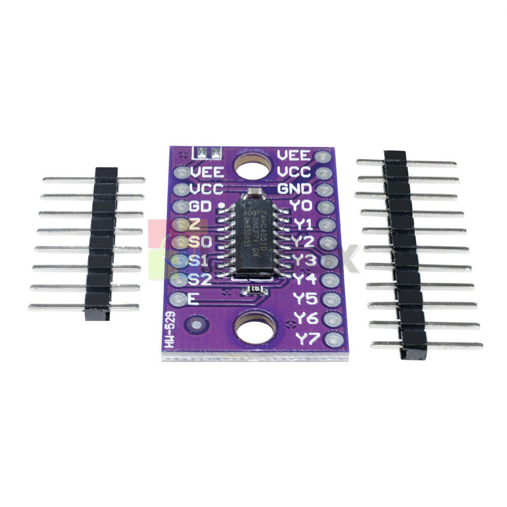 74HC4051 8CH-Mux Analog Multiplexer Demultiplexer Module Switch for Raspberry Pi