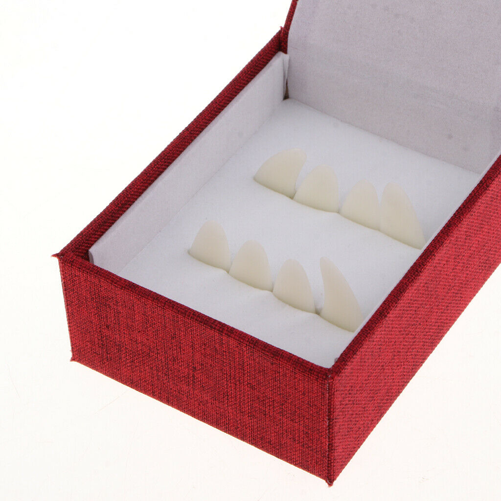 Professional Guzheng Chinese Zither Finger Picks Nails Suet White