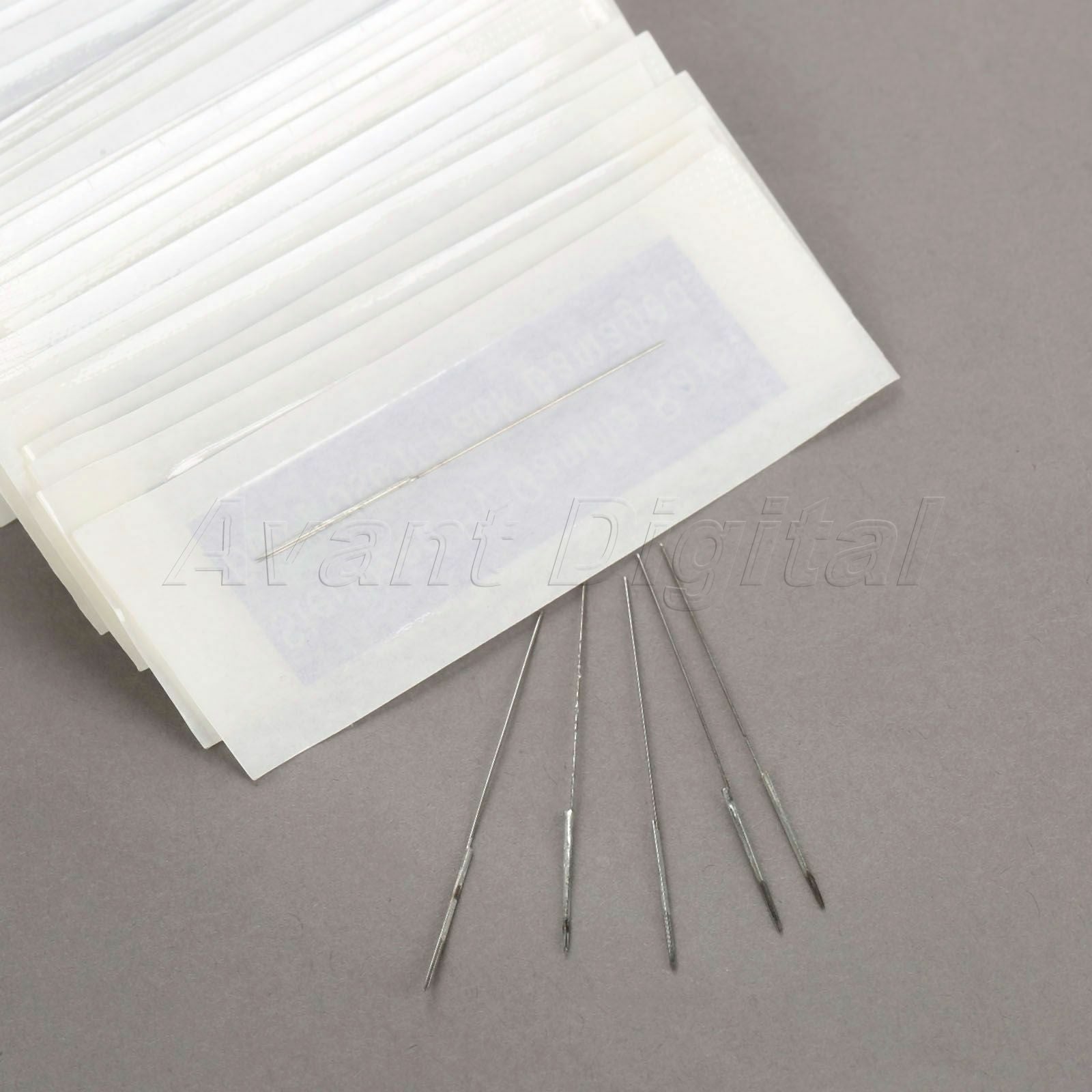 50pcs Professional Permanent Makeup Eyebrow Tattoo Microblading Needles 3R Pins