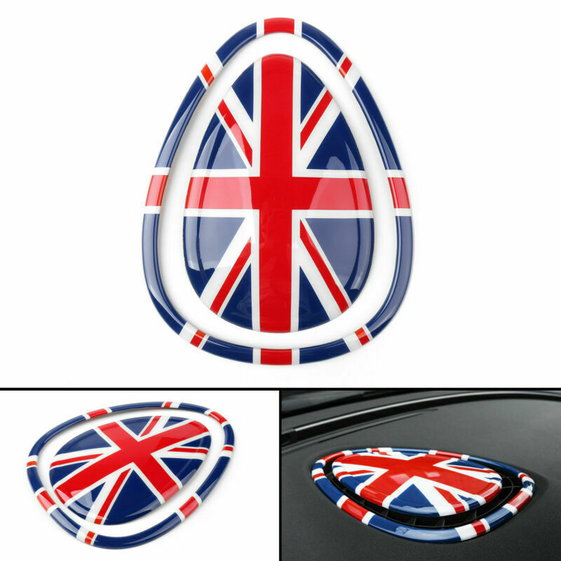 For MINI Cooper/S F54 F55 F56 F57 RD Union Jack Car Center Air Con Outlet Cover#