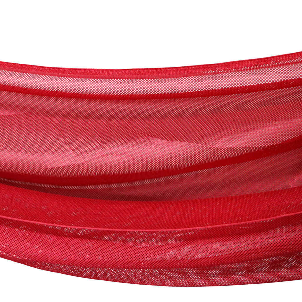 Foldable Outdoor Camping Sleeping Swing Hammock Hanging Bed Red 210x150cm