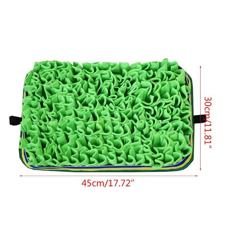 Pet Dog Snuffle Mat Nose Smell Training Blanket Sniffing Pad Slow Feeding Bowl
