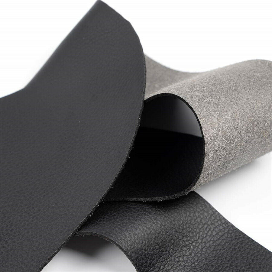 2PCS Leather Inner Door hand Panel Insert Cards Cover For Ford Mustang 2005-2009