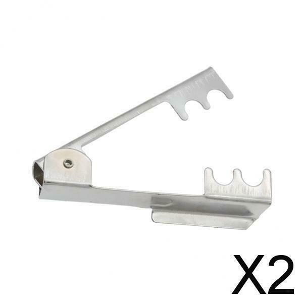 2X ROSE THORN REMOVER TREE LEAF STEM STRIPPER HOME FLORISTRY HAND TOOL 6''