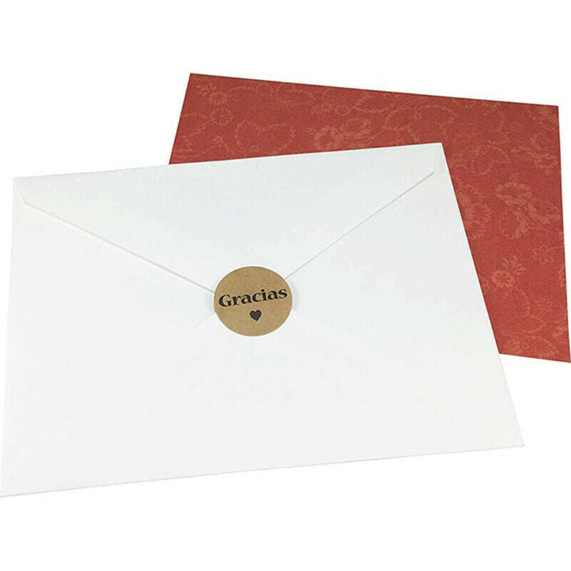 500x Gracias Spanish Thank You labels Stickers scrapbooking stationery sti G Tt