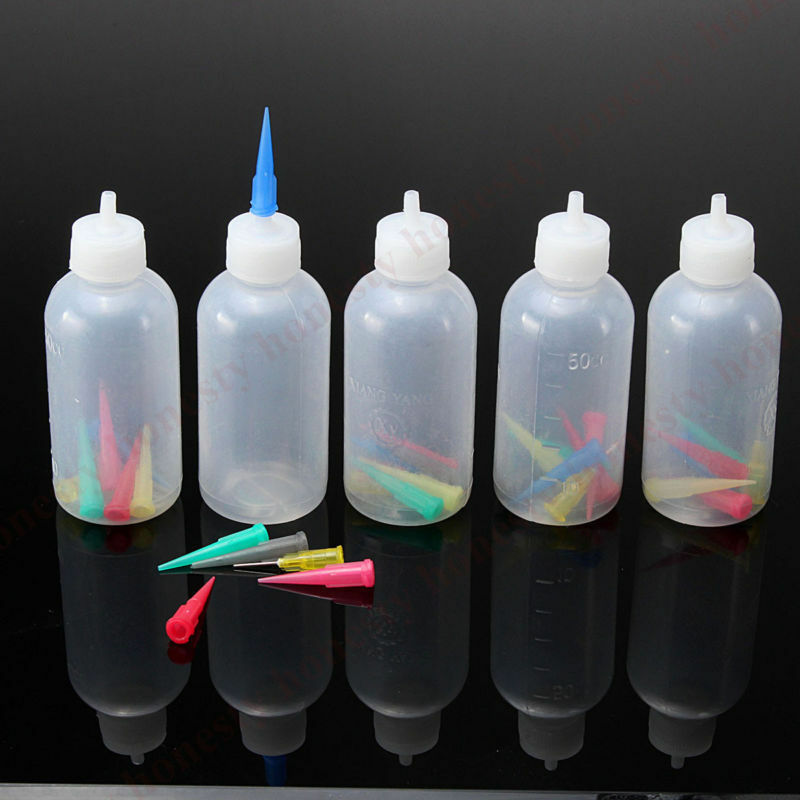 3X Jam Painting Squeeze Bottles 35 Nozzles Cake Decorating Craft Frosting Sauce