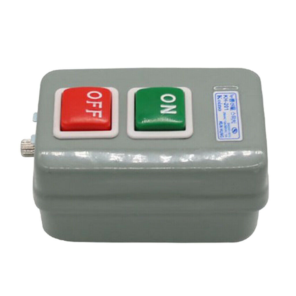 Transfer Push Button Switch Control Box Switch 3P 15A/250V 10A/380V KH-201