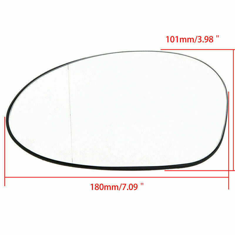 Pair Door Side Mirror Glass Clear Heated for BMW 3-Series E82 E46 E85 E90 E91 M3