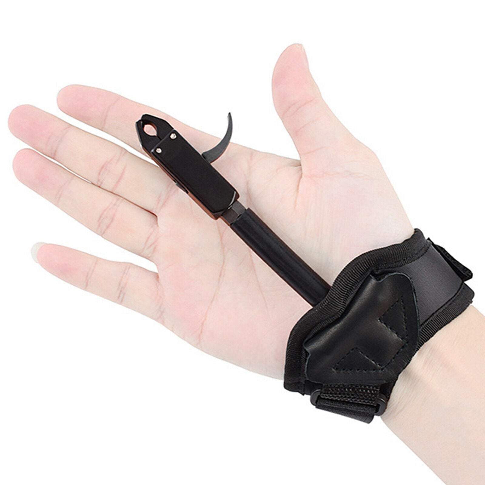 Archery Release Aid Buckle Adjustable Strap Compound Bow Quick Shot Shooting