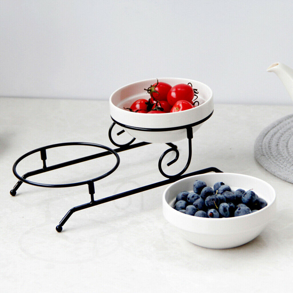 Retro Cookies Cupcake Stand Tart Plate Shelf Party Kitchen Supplies Decor