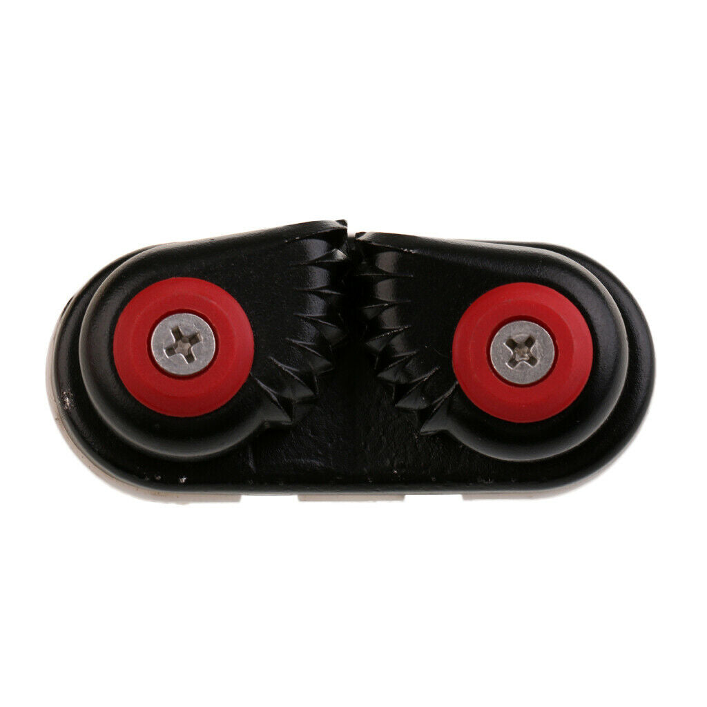 Plastic Sailboat Cam Cleat for Dia. 10-14mm Rope Kayak Marine Service Tool