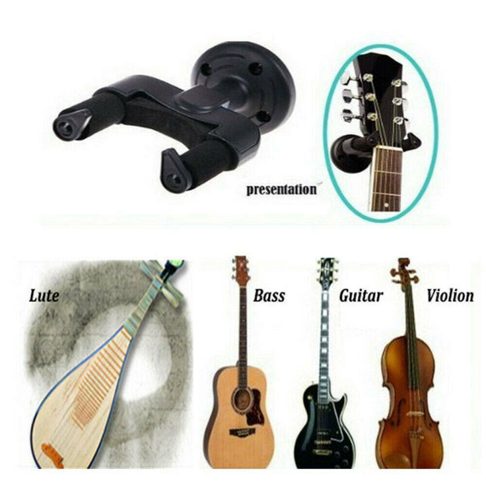 For Guitar Bass Electric Acoustic Display Stand Wall Hanger Bracket Hook Holder