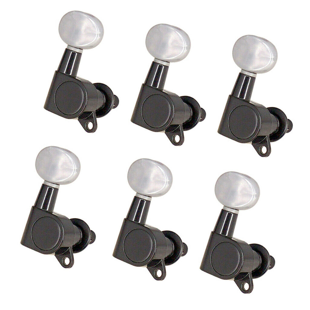 6 Pieces Tuning Pegs Tuners for Acoustic/Electric Guitar 6R