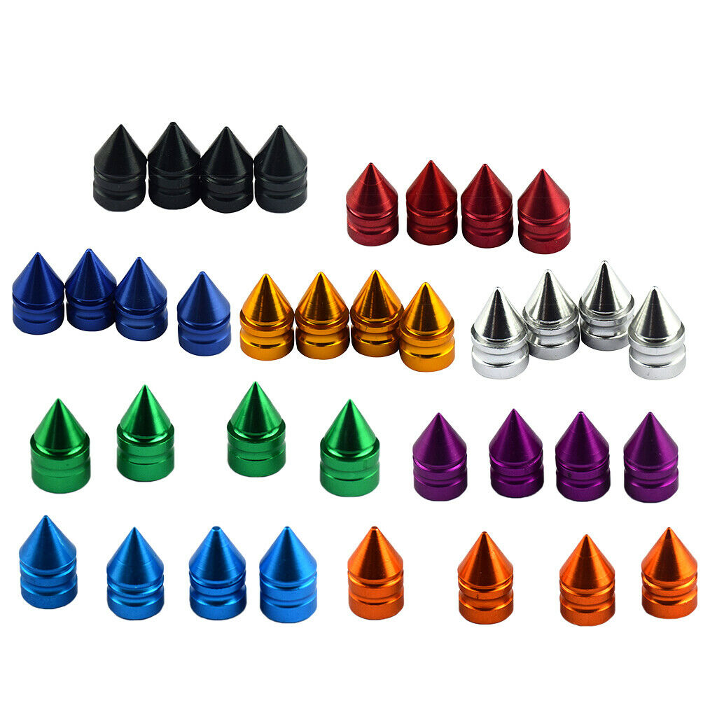 8PCS CAR ALUMINUM TIRE/RIM VALVE/WHEEL  DUST COVER STEM CAPS