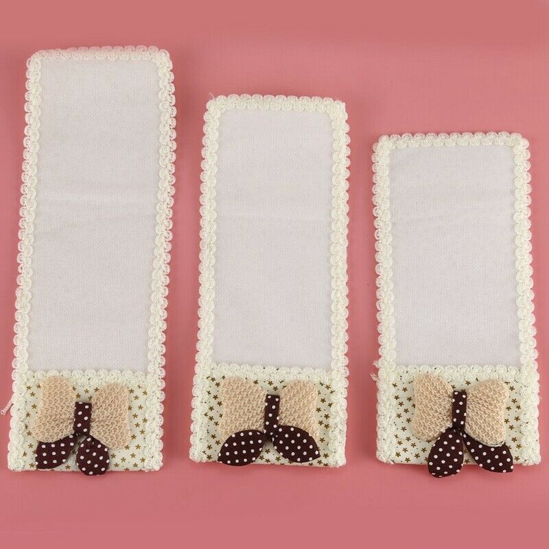 1X(3Pcs Cloth Tv Remote Control Air Conditioning Remote Control Dust Jacket Du4)