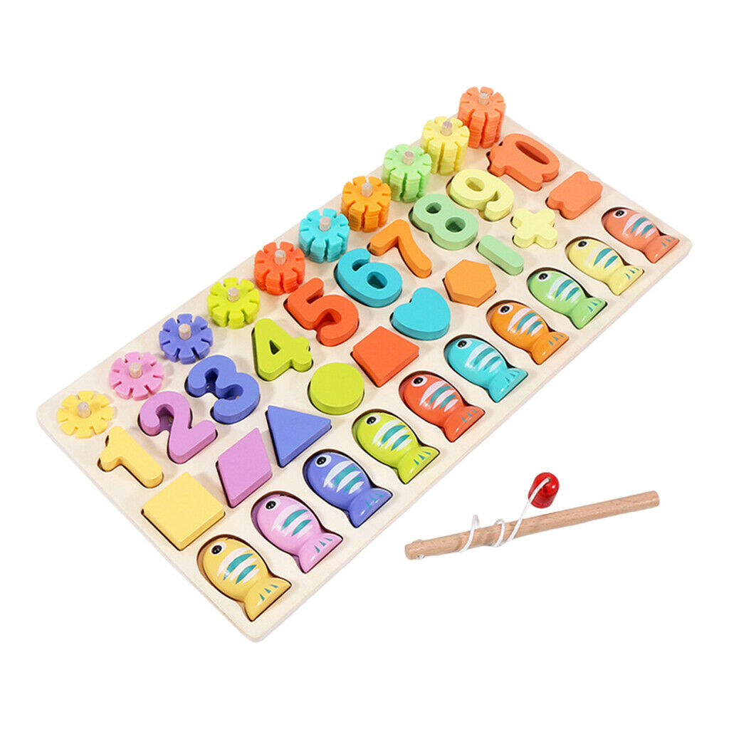 kids Matching Board Toys Shapes 4 in 1 Nesting Baby Gifts Enlightenment