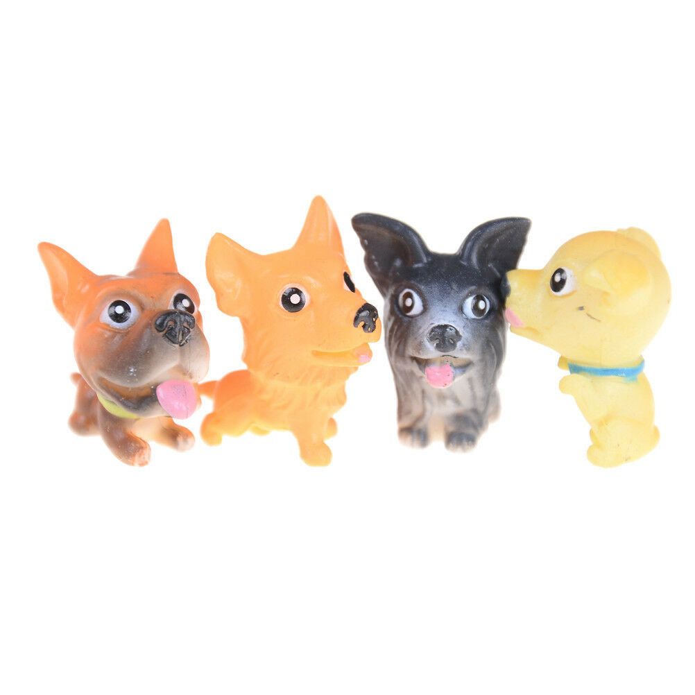 12 pcs Mini Dog Moss Micro World Bonsai Garden Ornament Landscape Decoration.DD