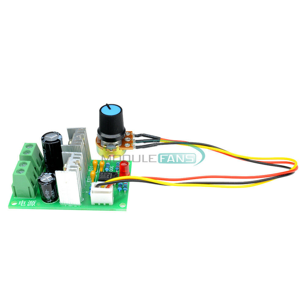 5PCS 24V 3A 12V-36V Pulse Width PWM DC Motor Speed Regulator Controller Switch