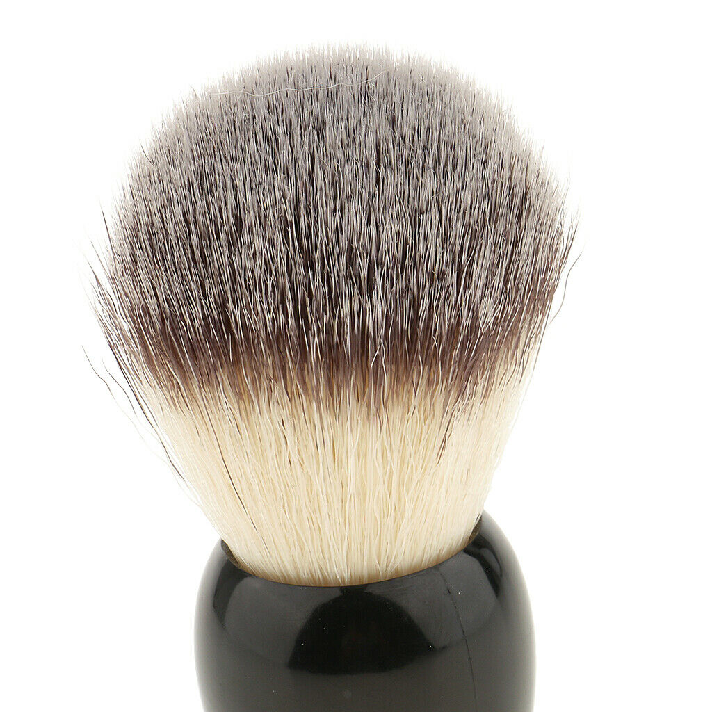 Portable Soft Wet Shaving Brush Salon Barber Shave Tool with ABS Handle Facial