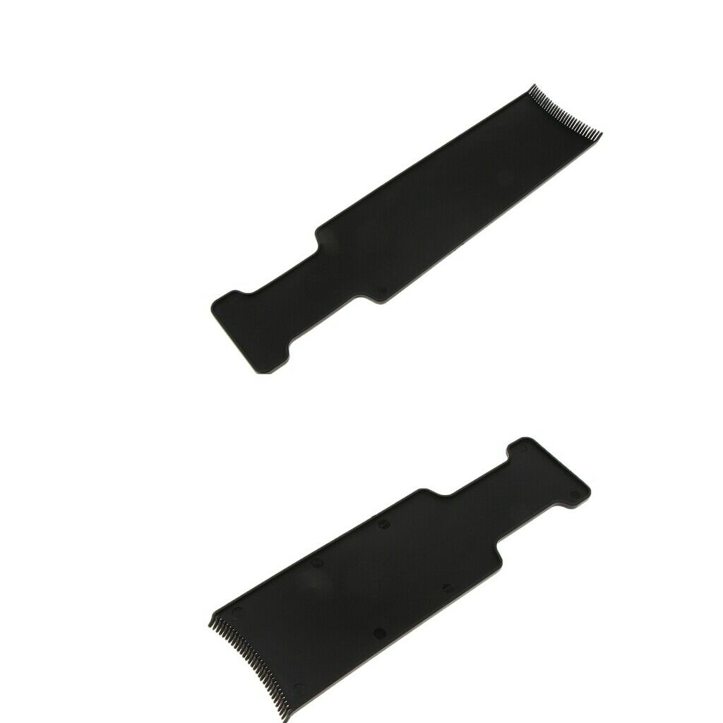 2pcs Balayage Highlighting Board with Brush Comb