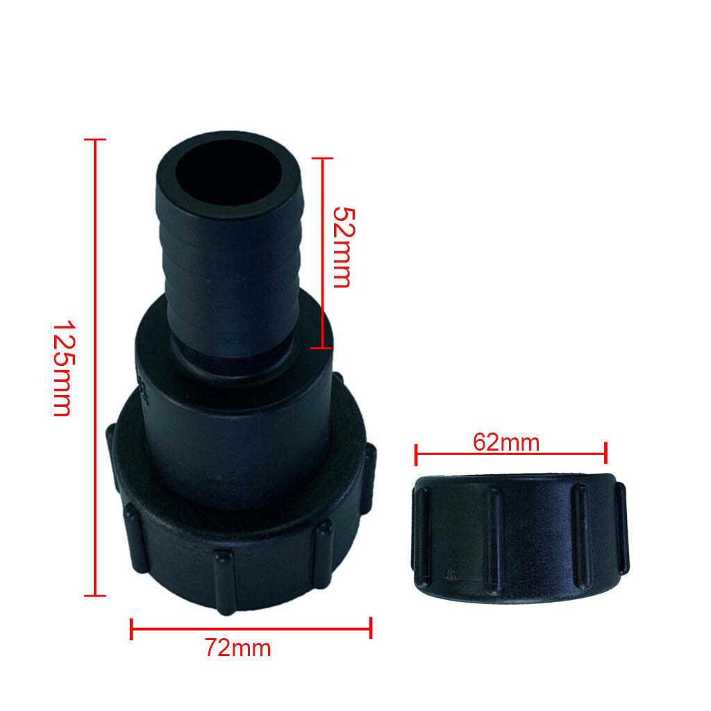 Irrigation Hose Connector Quick Water Adapter Garden Hose Fittings 32mm