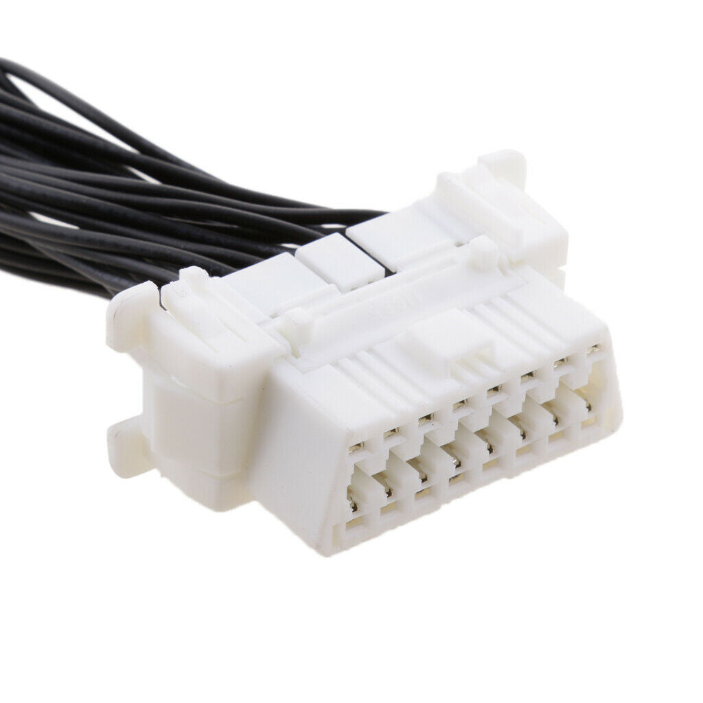 Universal Car 1 Male to 2 Female 16 Pin OBD2 Extension Cable Splitter Wire