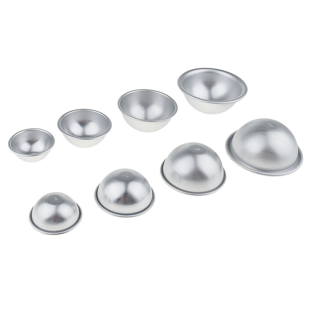 4x Sets 4 Sizes Molds Aluminum Bath  Mold DIY Soap