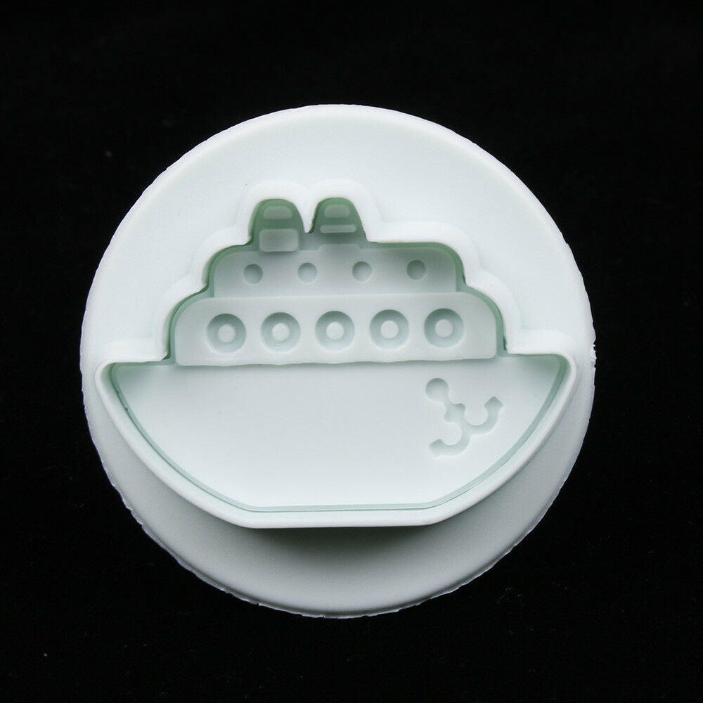 4PCS/LOT Missile vehicle,Tank, Armored car Sample Plastic Cookie Cutter