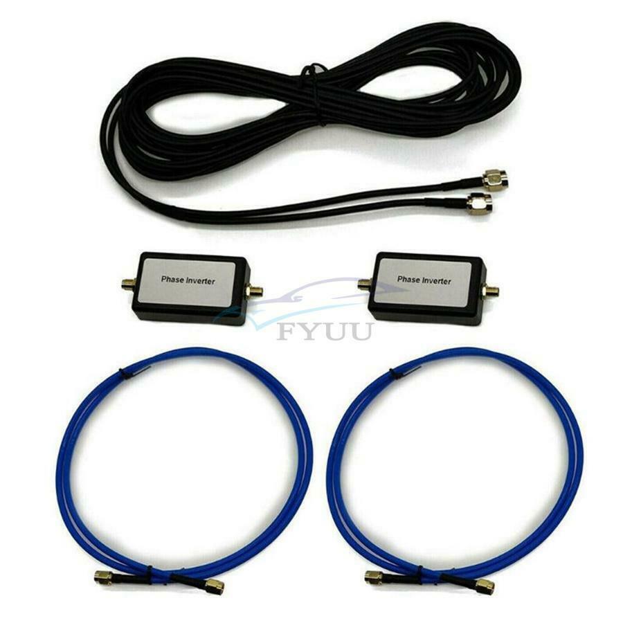 250mW T-shaped BALUN Passive Magnetic Loop Antenna For VHF Response Up To300 MHz