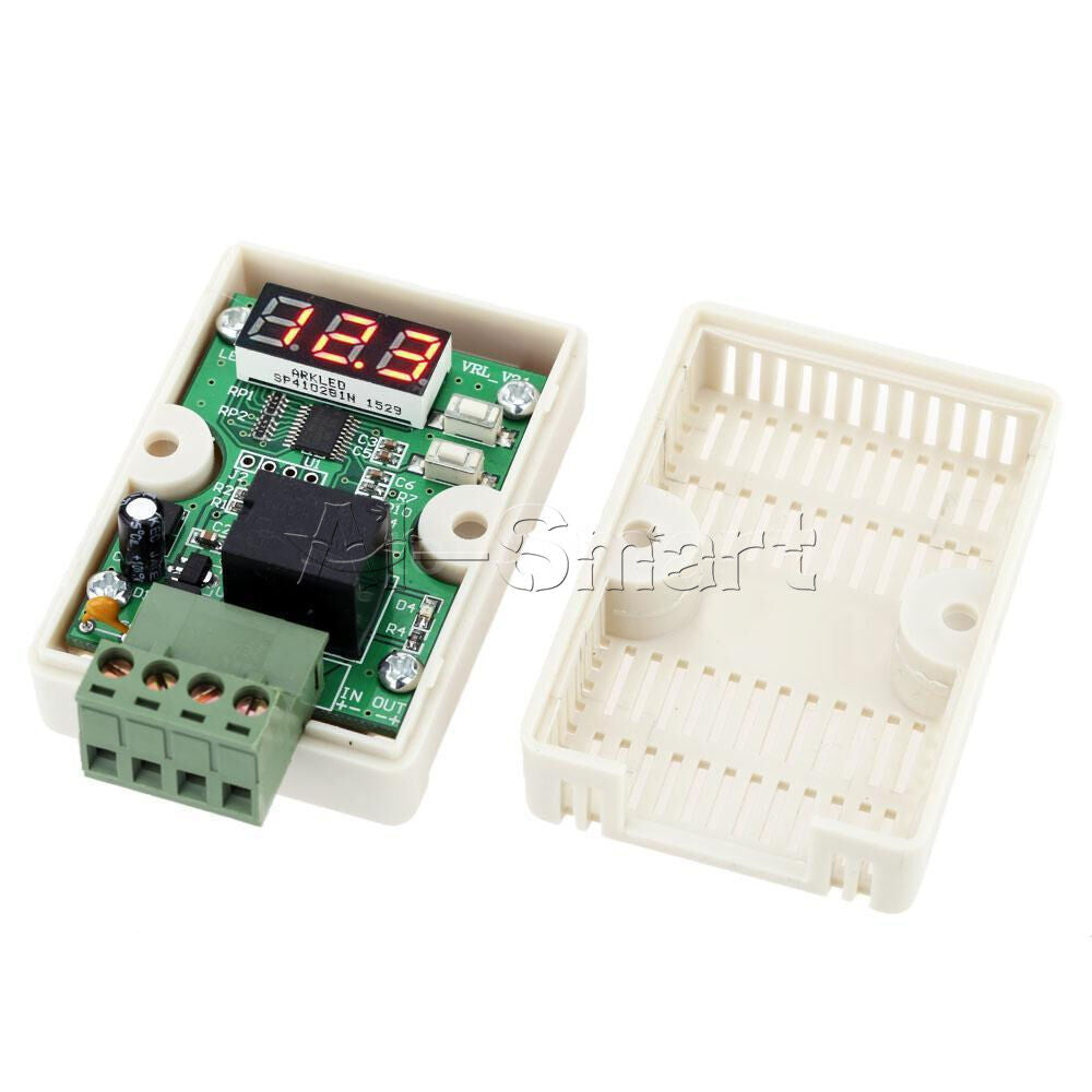 12V Relay Voltage Control Delay Under Voltage Protection for Car Battery