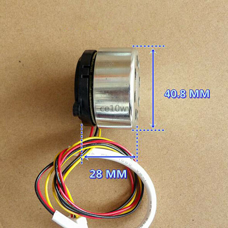 DC 12V-48V Brushless Motor Dual Ball Bearing 10000RPM Outer Rotor CCW Fan Motor