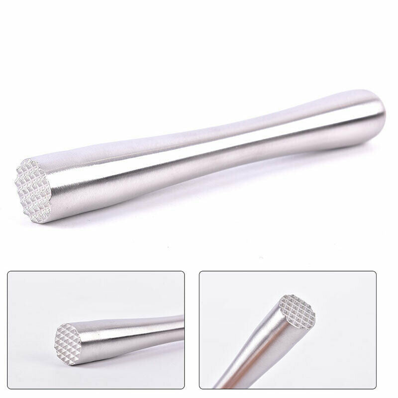 Stainless Steel Ice Crushing Rod Bar Cocktail Wine Muddler Mixing Stick T.l8