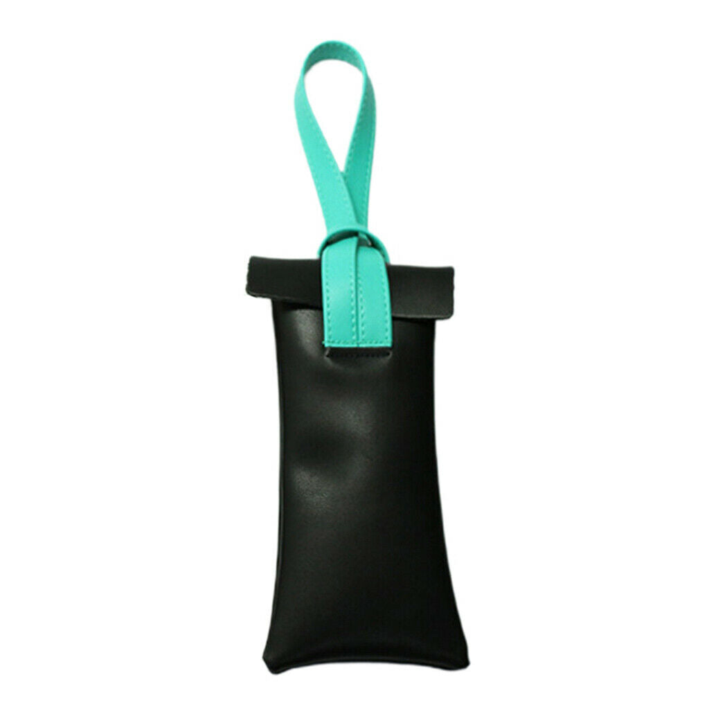 Eyeglasses Case Pouch Carrying Protective Holder with Handle Green