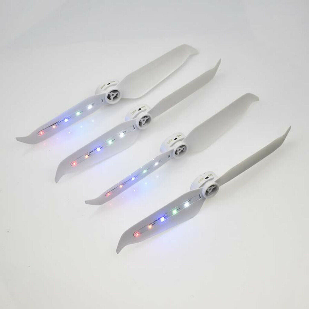 Chargeable LED Flash Propeller Night Flying for DJI Phantom 4 Series Drone