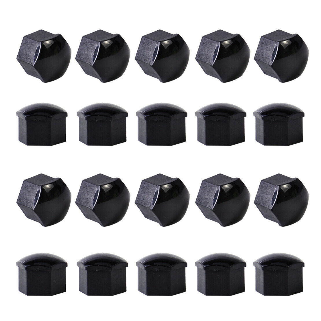 20x Car Wheel Lug Bolt Center Nut Covers Cap Fit for 321601173A Audi VW Jetta An