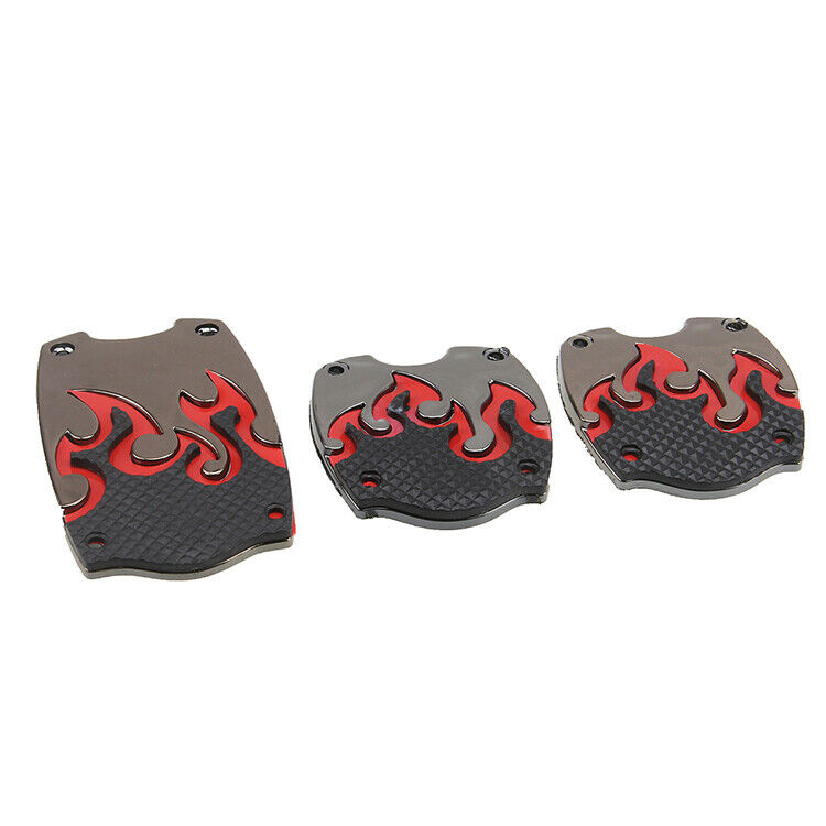 3Pcs Non-Slip Manual Transmission Car Pedal Cover For Brake Clutch Accelerator