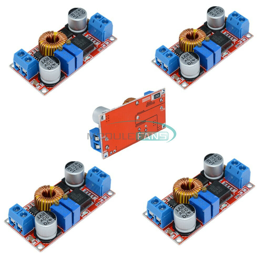 5PCS 5A Step down Lithium Battery Charging Board Led Drive Power Converter